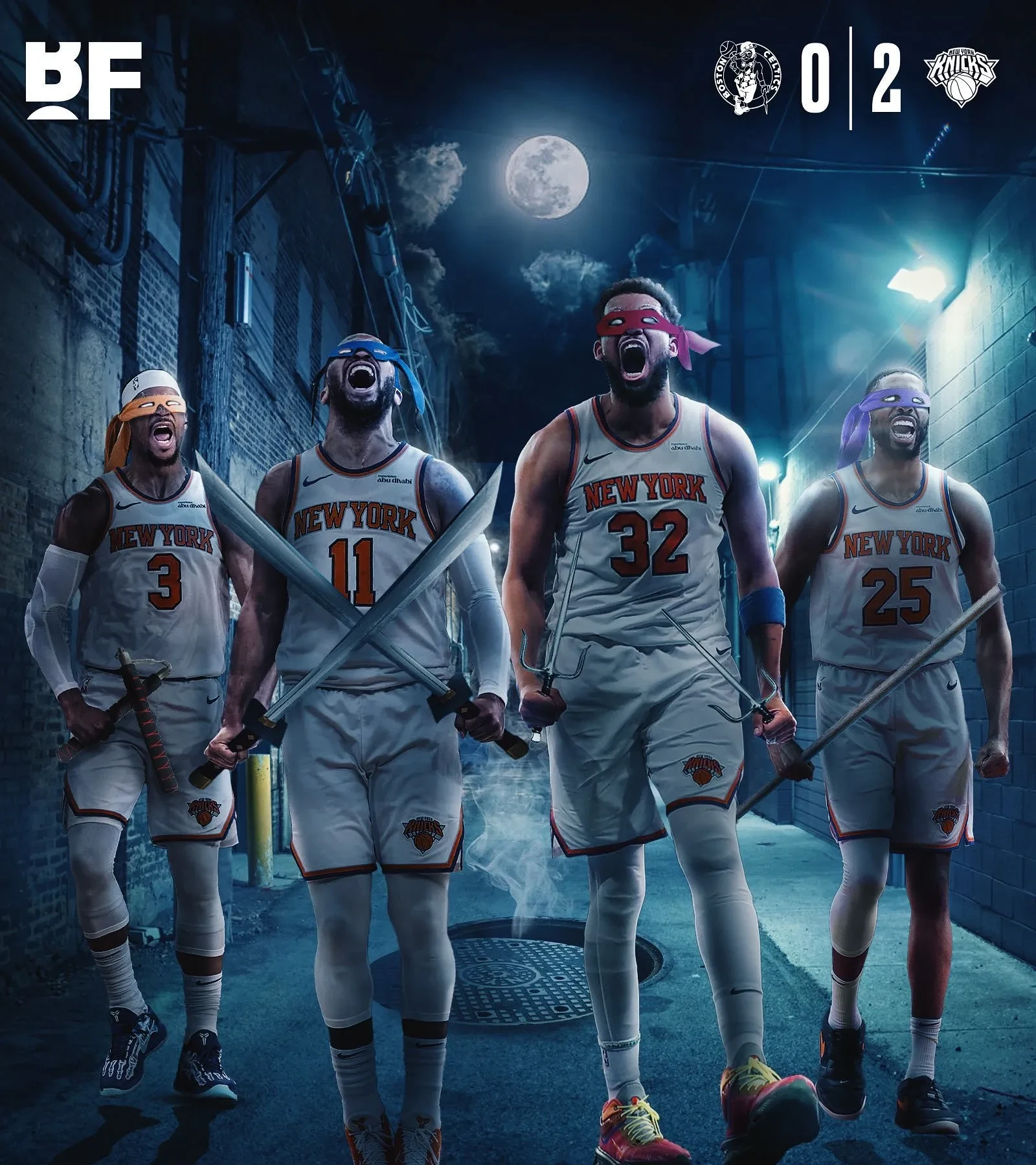 尼克斯战胜老鹰，取得胜利